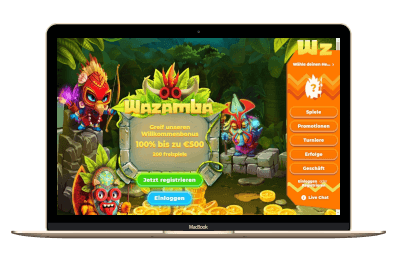 Wazamba Casino Screenshot